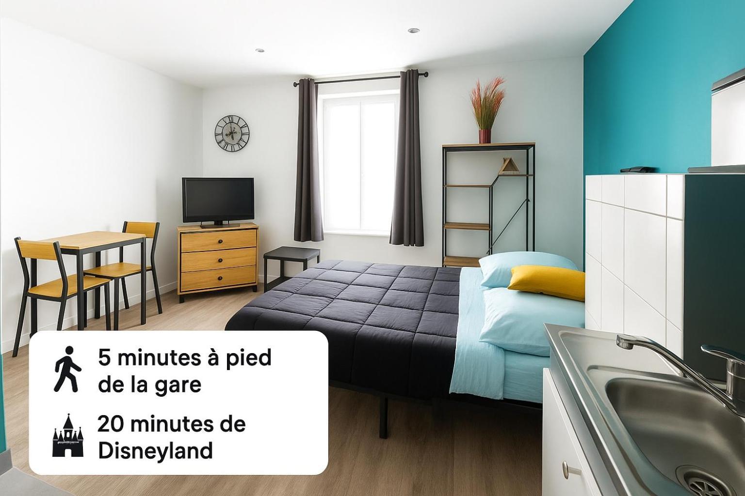 Appartement Cerf1-Centre Ville Meaux-Gare-Disney Exteriör bild